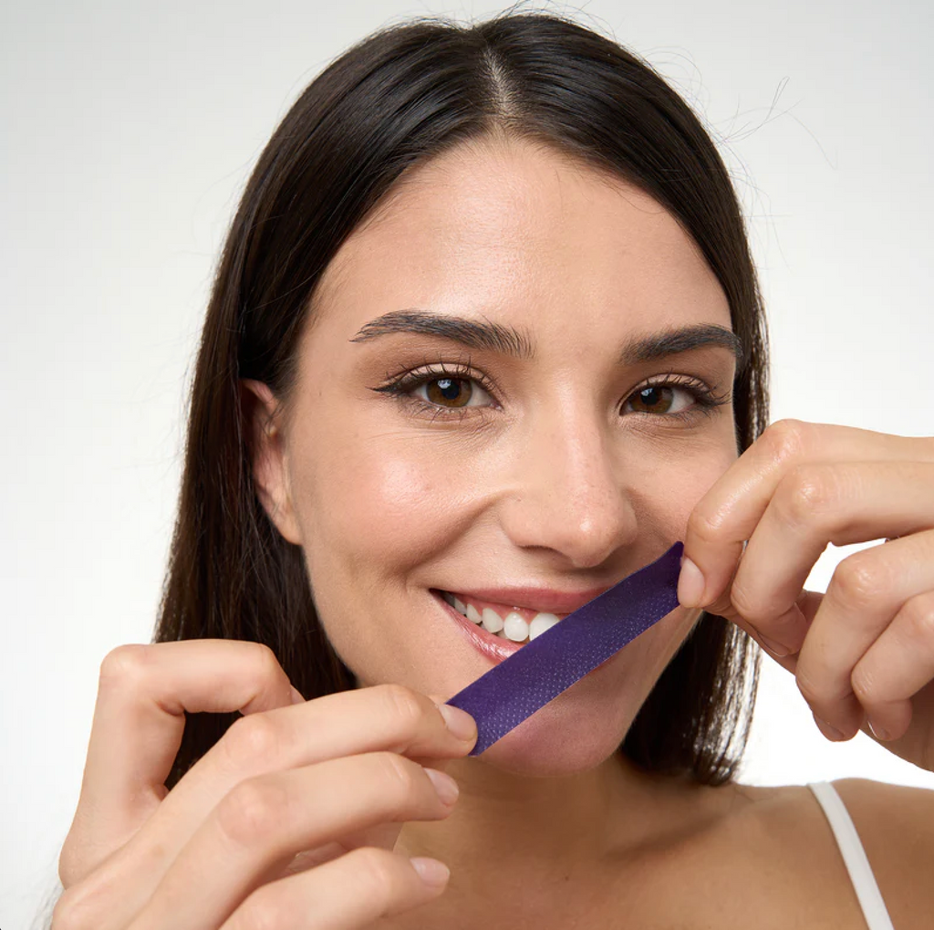 Purple Whitening Strips Color Correcting Technology